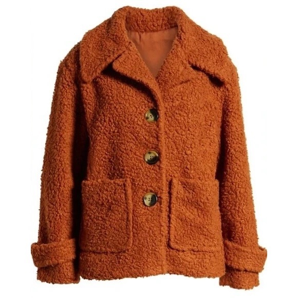 Free People Jackets & Blazers - Free People So Soft Cozy Peacoat